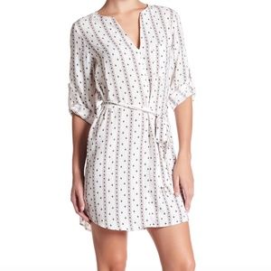 MUST GO!Collective Concepts Printed Tie Shirtdress